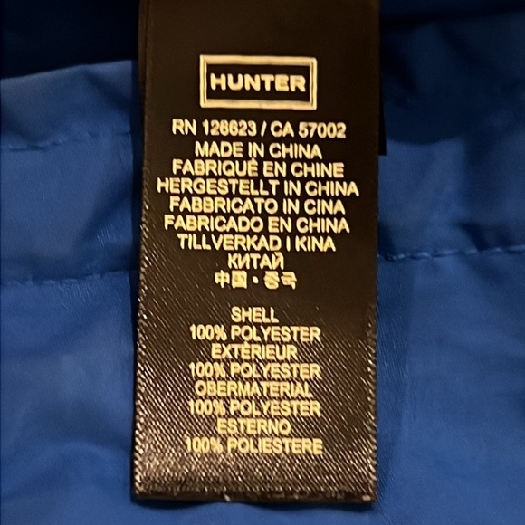 Hunter Original Packable Shell Rain Jacket - Picture 9 of 11